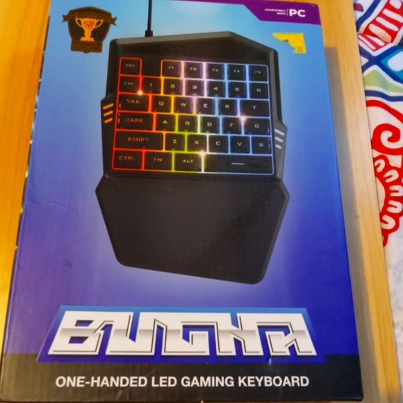 bugha Video Games & Consoles One Handed Gaming Keyboard Poshmark